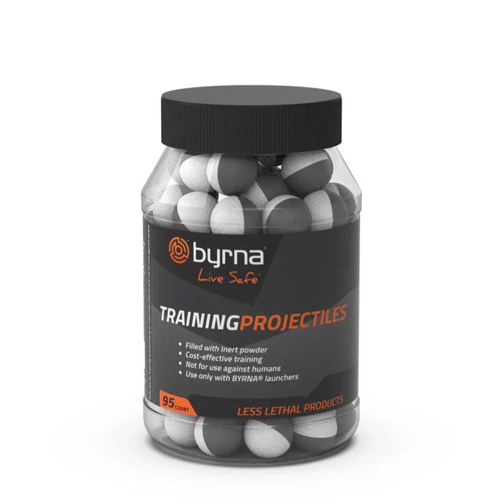 BYRNA Proyectiles Pro Training (Talco) – 95 proyectiles